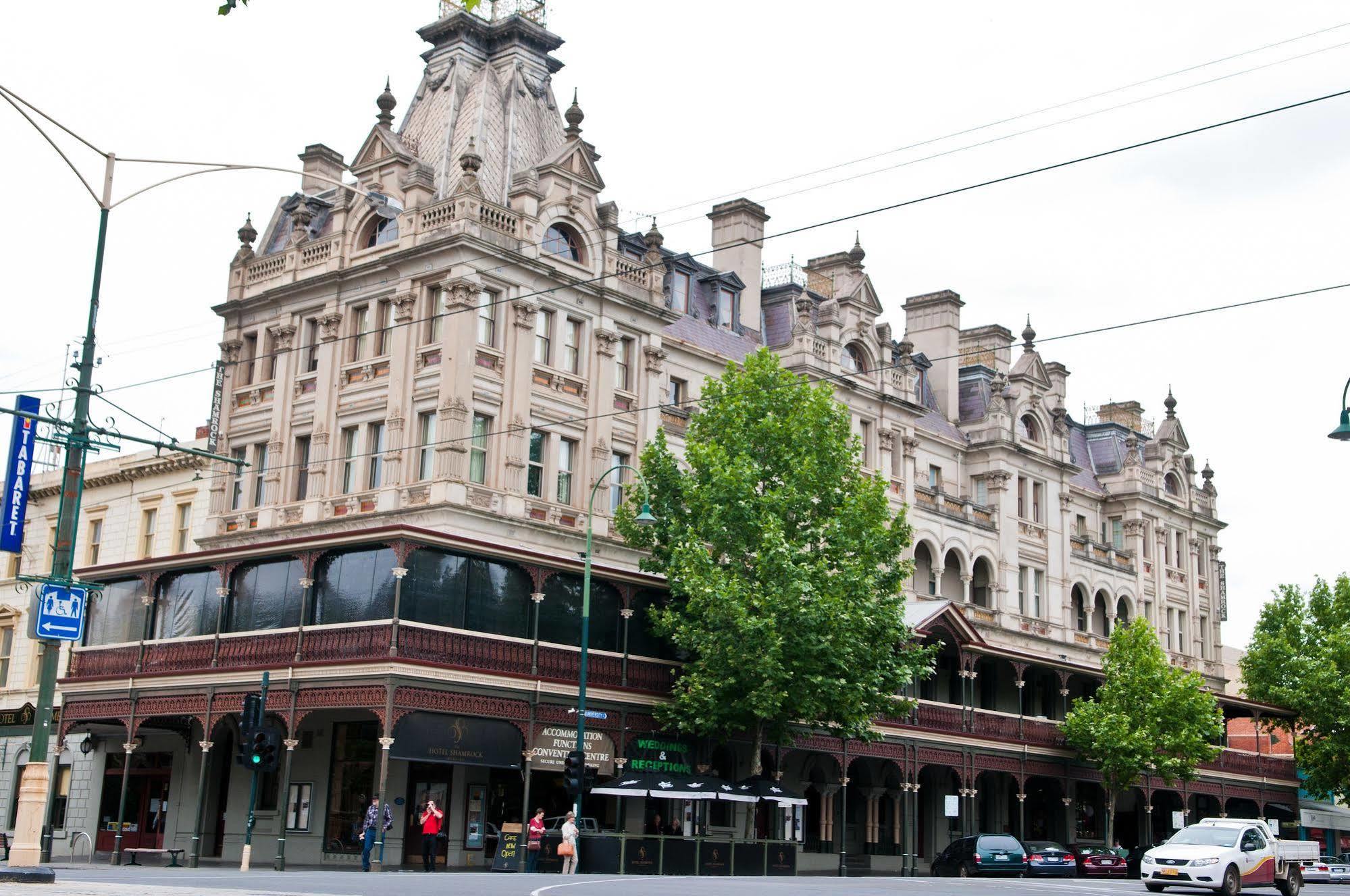 The Hotel Shamrock Bendigo Exteriér fotografie